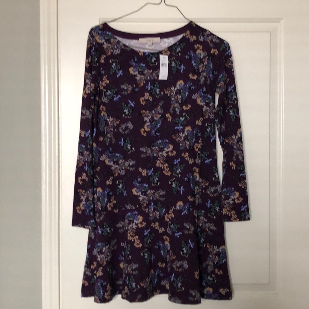 NWT! Long sleeve cotton dress